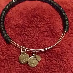 Alex & Ani Bracelet with Blue Crystals